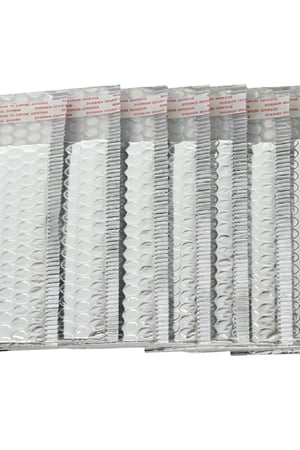 Gift Packaging Party 25x15cm Silver Color Plastic h5 Picture2